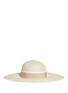 Main View - Click To Enlarge - MAISON MICHEL - 'Blanche' straw capeline hat