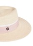 Detail View - Click To Enlarge - MAISON MICHEL - 'Charles' ribbon canapa straw hat