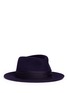 Main View - Click To Enlarge - MAISON MICHEL - 'Thadee' swirl rabbit furfelt fedora hat