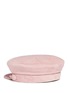Figure View - Click To Enlarge - MAISON MICHEL - 'Aby' multi cord goat suede officer cap