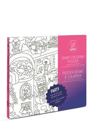 Main View - Click To Enlarge - OMY - Giant Colouring Poster — Party