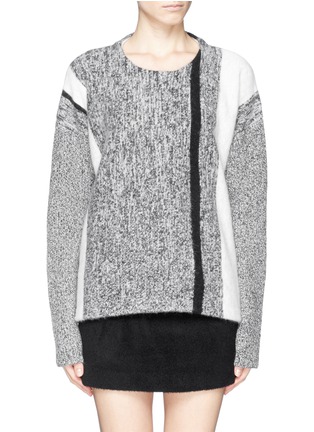 Main View - Click To Enlarge - T BY ALEXANDER WANG - Stripe melangé sweater 