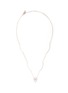 Main View - Click To Enlarge - CARAT* - 'Ananta' gemstone pendant rose gold necklace