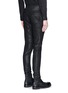 Back View - Click To Enlarge - THE VIRIDI-ANNE - Coated twill slim fit pants
