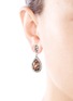 Figure View - Click To Enlarge - PHILIPPE AUDIBERT - Elea crystal drop earrings