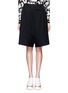 Main View - Click To Enlarge - STELLA MCCARTNEY - Dropped crotch wool shorts