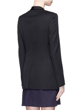 Back View - Click To Enlarge - STELLA MCCARTNEY - 'Isla' shawl lapel wool blazer