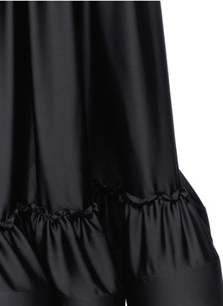 Detail View - Click To Enlarge - STELLA MCCARTNEY - Tiered parachute silk maxi skirt