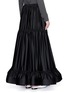 Back View - Click To Enlarge - STELLA MCCARTNEY - Tiered parachute silk maxi skirt
