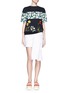 Figure View - Click To Enlarge - STELLA MCCARTNEY - Poppy print panel floral embroidery cotton sweatshirt