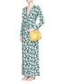 Figure View - Click To Enlarge - STELLA MCCARTNEY - Poppy print silk jumpsuit
