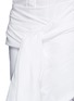Detail View - Click To Enlarge - STELLA MCCARTNEY - Wrap waist cotton poplin shirt dress