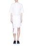 Main View - Click To Enlarge - STELLA MCCARTNEY - Wrap waist cotton poplin shirt dress