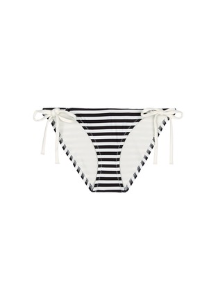 Main View - Click To Enlarge - SOLID & STRIPED - 'The Sophie' stripe tie bikini bottom