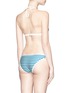 Back View - Click To Enlarge - SOLID & STRIPED - 'The Miranda' stripe triangle bikini top