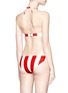 Back View - Click To Enlarge - SOLID & STRIPED - 'The Chloe' stripe bikini bottom