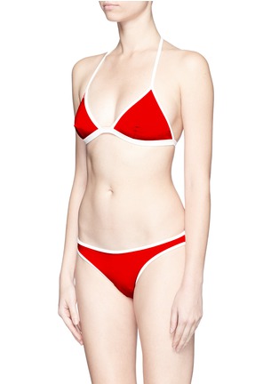 Figure View - Click To Enlarge - SOLID & STRIPED - 'The Miranda' solid bikini bottom