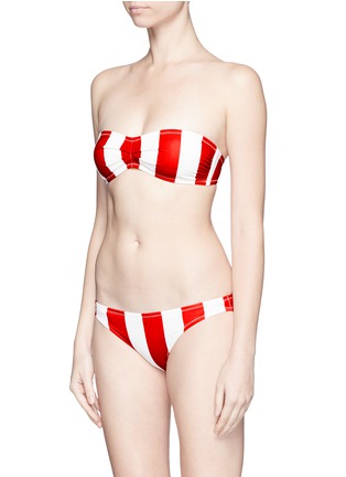 Detail View - Click To Enlarge - SOLID & STRIPED - 'The Chloe' stripe bandeau top