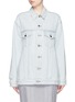 Main View - Click To Enlarge - T BY ALEXANDER WANG - 'Daze' distressed oversize denim jacket