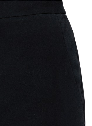 Detail View - Click To Enlarge - JASON WU - Crepe wide leg pants