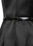 Detail View - Click To Enlarge - JASON WU - Asymmetric flounce silk-cotton satin dress