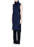 Front View - Click To Enlarge - JASON WU - Cashmere blend sleeveless turtleneck long sweater