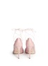 Back View - Click To Enlarge - CHELSEA PARIS - 'Dylan' lace-up leather pumps