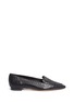 Main View - Click To Enlarge - ALEXANDRE BIRMAN - 'Biancca' python leather flats