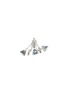 Main View - Click To Enlarge - PHYNE BY PAIGE NOVICK - 'Marta' 18k gold diamond pavé aquamarine single earring