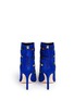 Back View - Click To Enlarge - ISA TAPIA - 'Juliette' eye embroidery suede boots