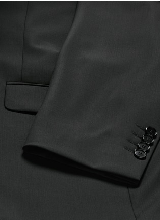  - GIVENCHY - Madonna collar wool tuxedo suit