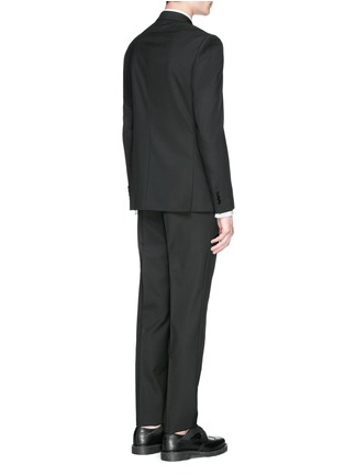 Back View - Click To Enlarge - GIVENCHY - Madonna collar wool tuxedo suit
