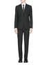 Main View - Click To Enlarge - GIVENCHY - Madonna collar wool tuxedo suit
