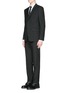 Figure View - Click To Enlarge - GIVENCHY - Madonna collar wool tuxedo suit