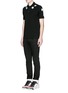 Figure View - Click To Enlarge - GIVENCHY - Star appliqué polo shirt