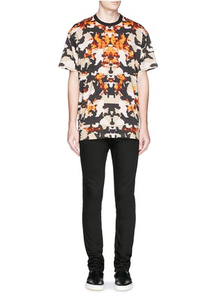 Givenchy - Flame Pixel Camouflage Print T-shirt | Men | Lane Crawford