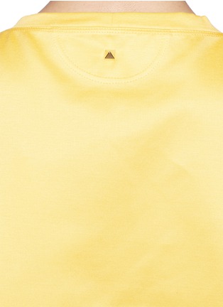 Detail View - Click To Enlarge - VALENTINO GARAVANI - Double jersey T-shirt