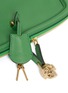 Detail View - Click To Enlarge - ALEXANDER MCQUEEN - Skull padlock foldover leather clutch