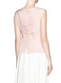 Back View - Click To Enlarge - JIL SANDER - Bow sleeveless top
