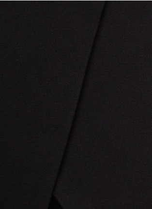Detail View - Click To Enlarge - ARMANI COLLEZIONI - Wrap front jersey pencil skirt