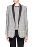 Main View - Click To Enlarge - STELLA MCCARTNEY - Pinstripe lapel houndstooth blazer