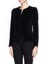 Front View - Click To Enlarge - ARMANI COLLEZIONI - Sequin paillette jacket