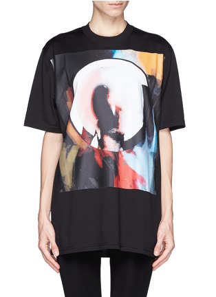 Main View - Click To Enlarge - GIVENCHY - Madonna halo print T-shirt