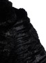 Detail View - Click To Enlarge - ARMANI COLLEZIONI - Velvet tie rabbit fur coat