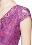 Detail View - Click To Enlarge - EMILIO PUCCI - Lace peplum top