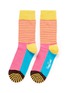 Main View - Click To Enlarge - HAPPY SOCKS - Stripe half socks