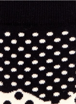 Detail View - Click To Enlarge - HAPPY SOCKS - Divided dot socks