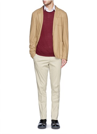 Figure View - Click To Enlarge - PAUL SMITH - Slim fit chinos