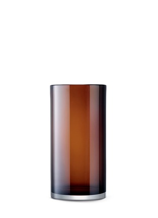 Main View - Click To Enlarge - LSA - Inza vase - Chocolate Brown