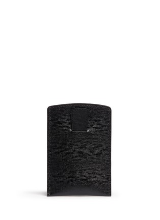 Figure View - Click To Enlarge - MARK CROSS - Saffiano leather business card case